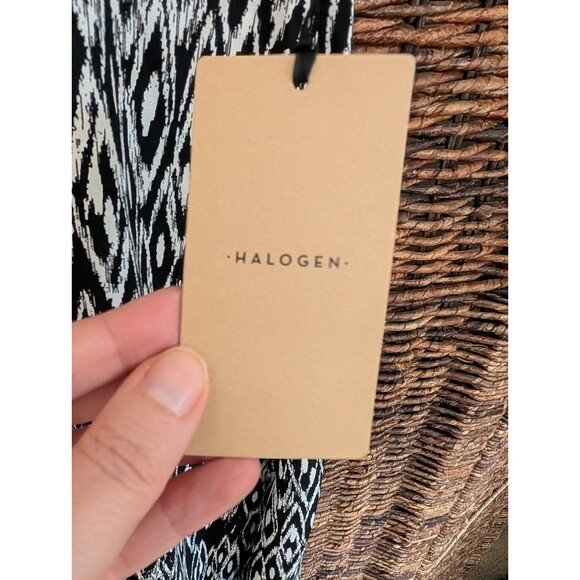 NWT Halogen Ikat Print Tank Dress Womens 3X Flowy Lightweight Office Work Party - Picture 6 of 7